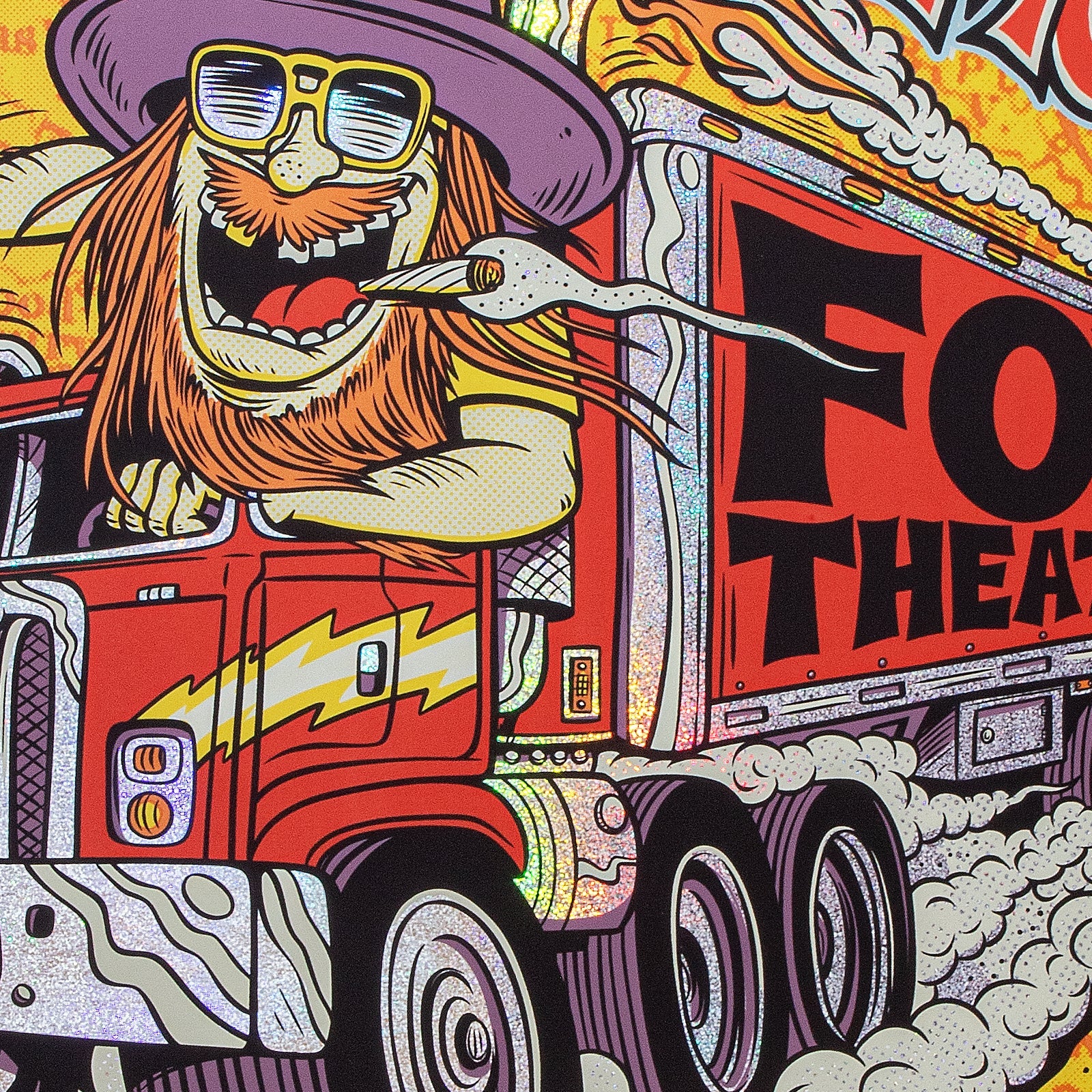 2022 Fox Theater Homecoming Show Poster-Silkscreen - Image 3