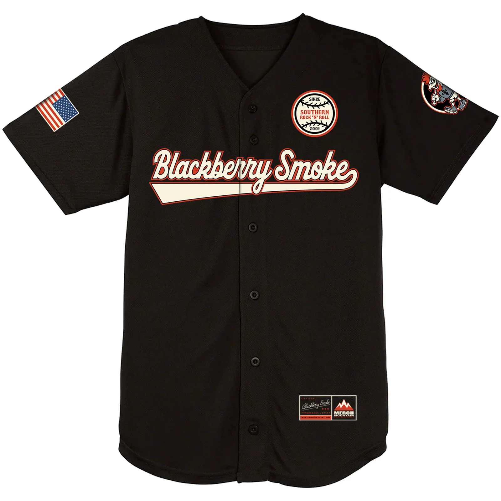 Blackberry Smoke Official Baseball Jersey - Image 2