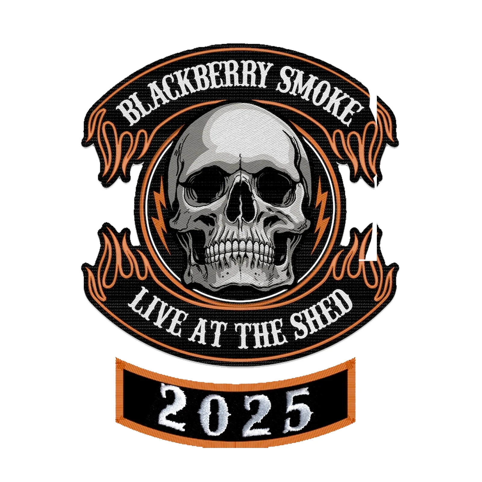 Shed Event Patch with Year Rocker Patch - Image 2